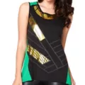 Chiffon Back Loki Tank Top at Spencer's