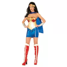 Adult Wonder Woman Costume Deluxe - DC Super Hero Girls at Spencer's