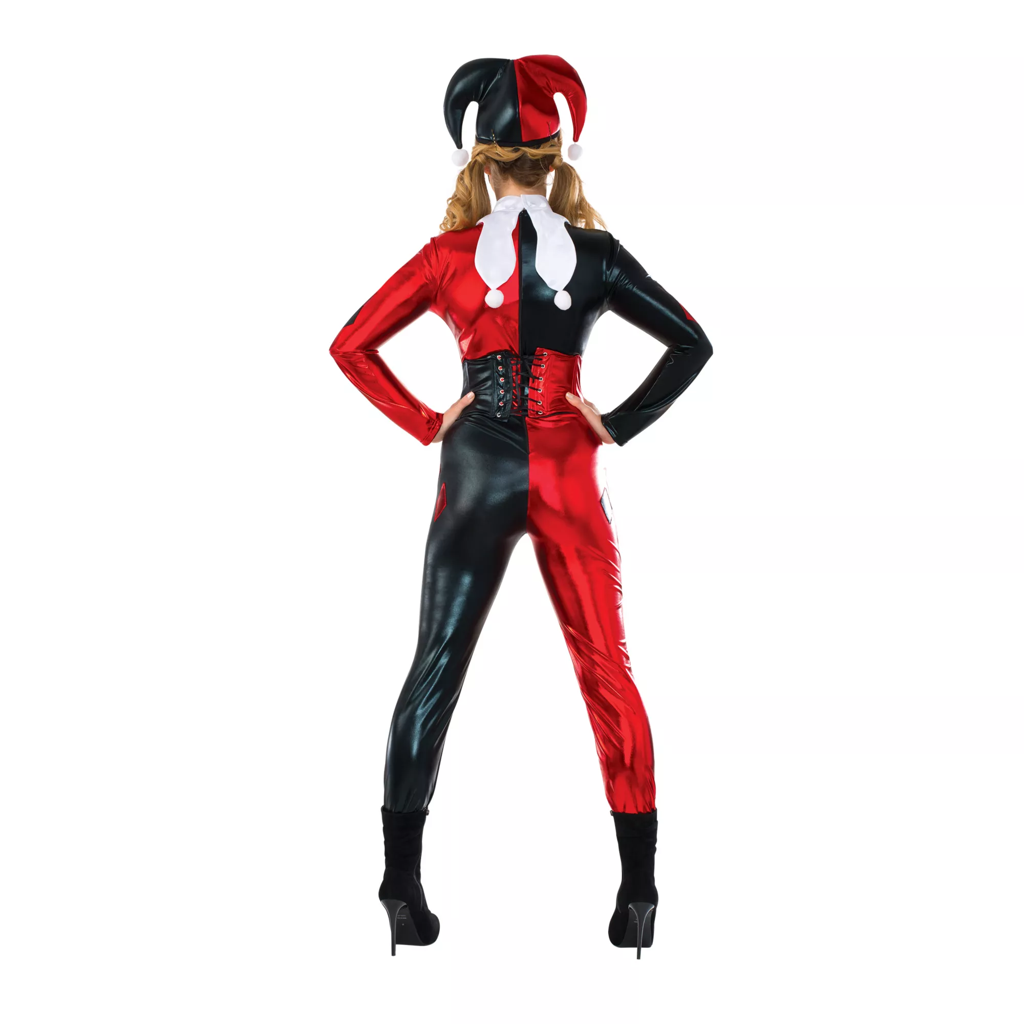 Deluxe Harley Quinn Adult Womens Costume at Spirit Halloween