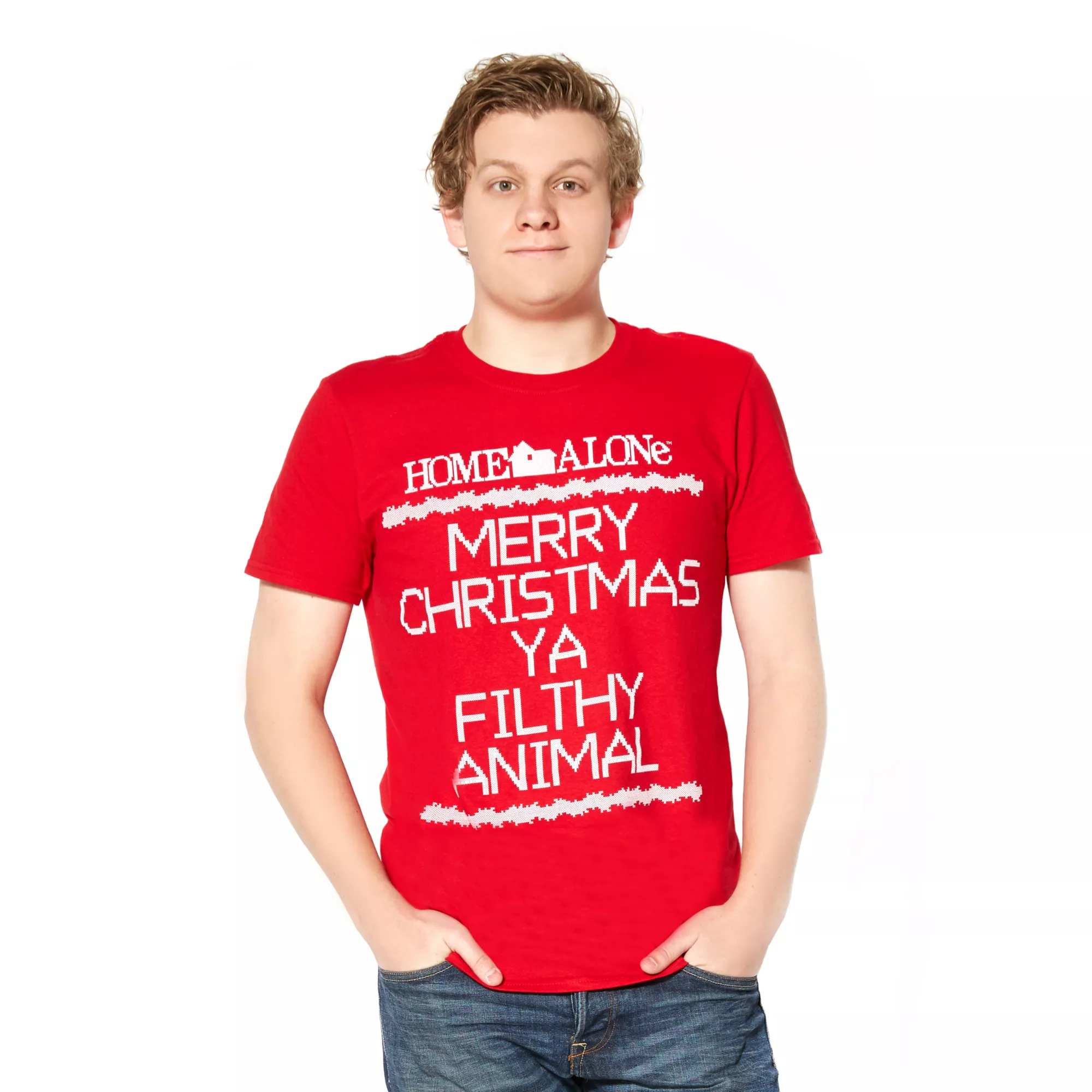 Adult Home Alone Tee at Spencer's