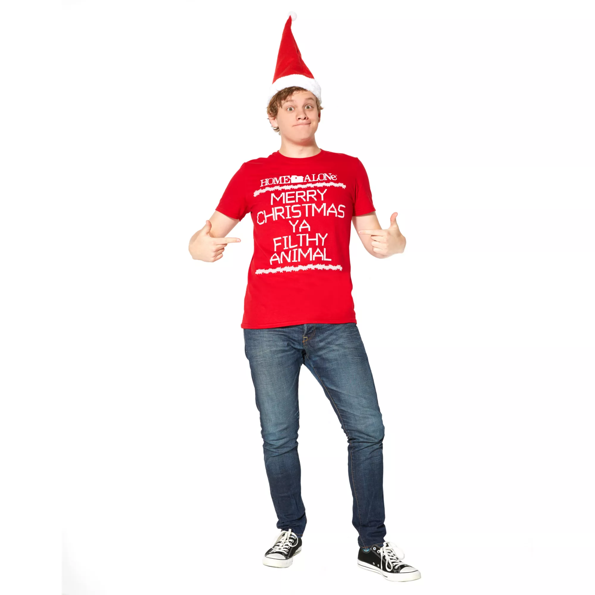 Adult Home Alone Tee at Spencer's