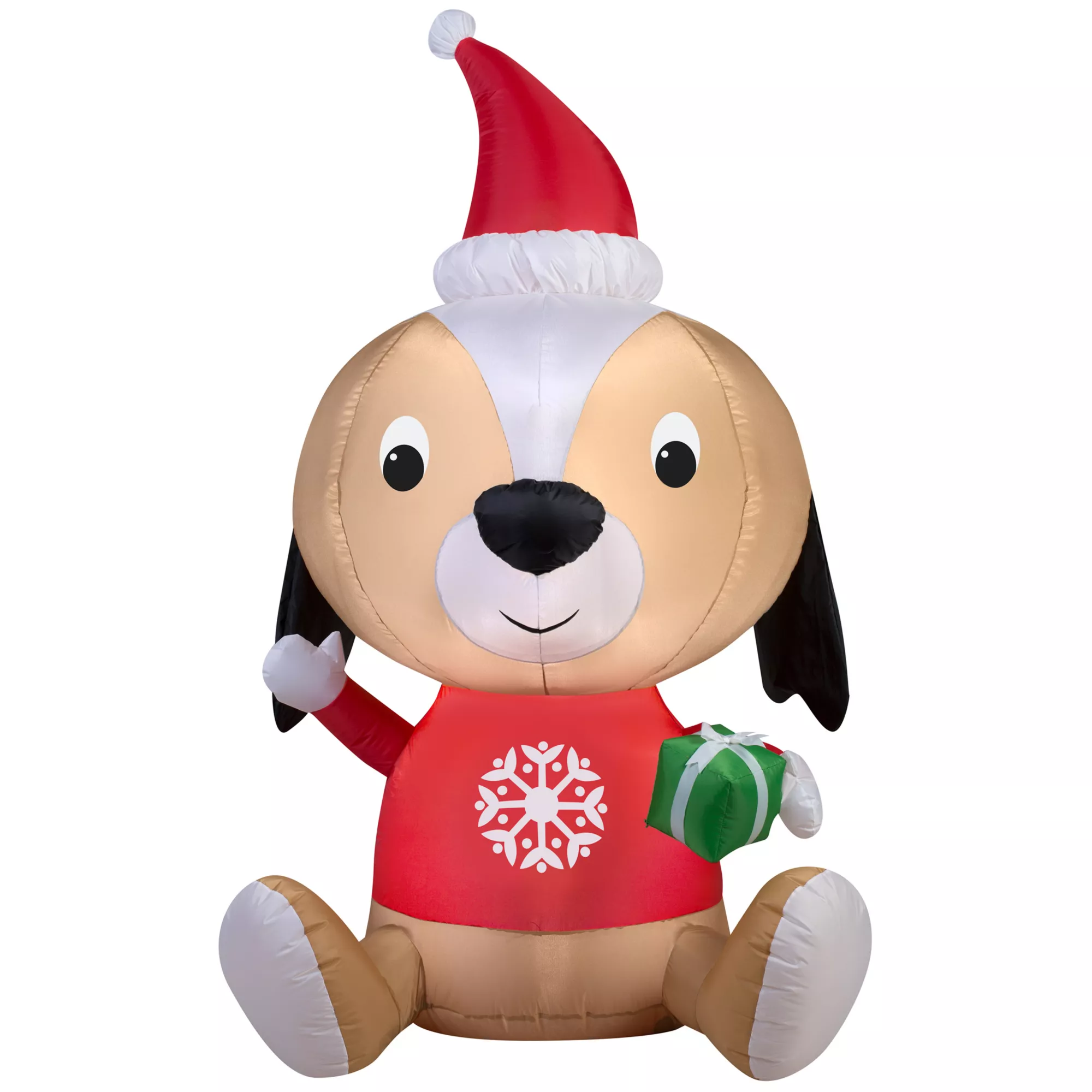 5 Ft Holiday Puppy Inflatable - Decoration at Spencer's