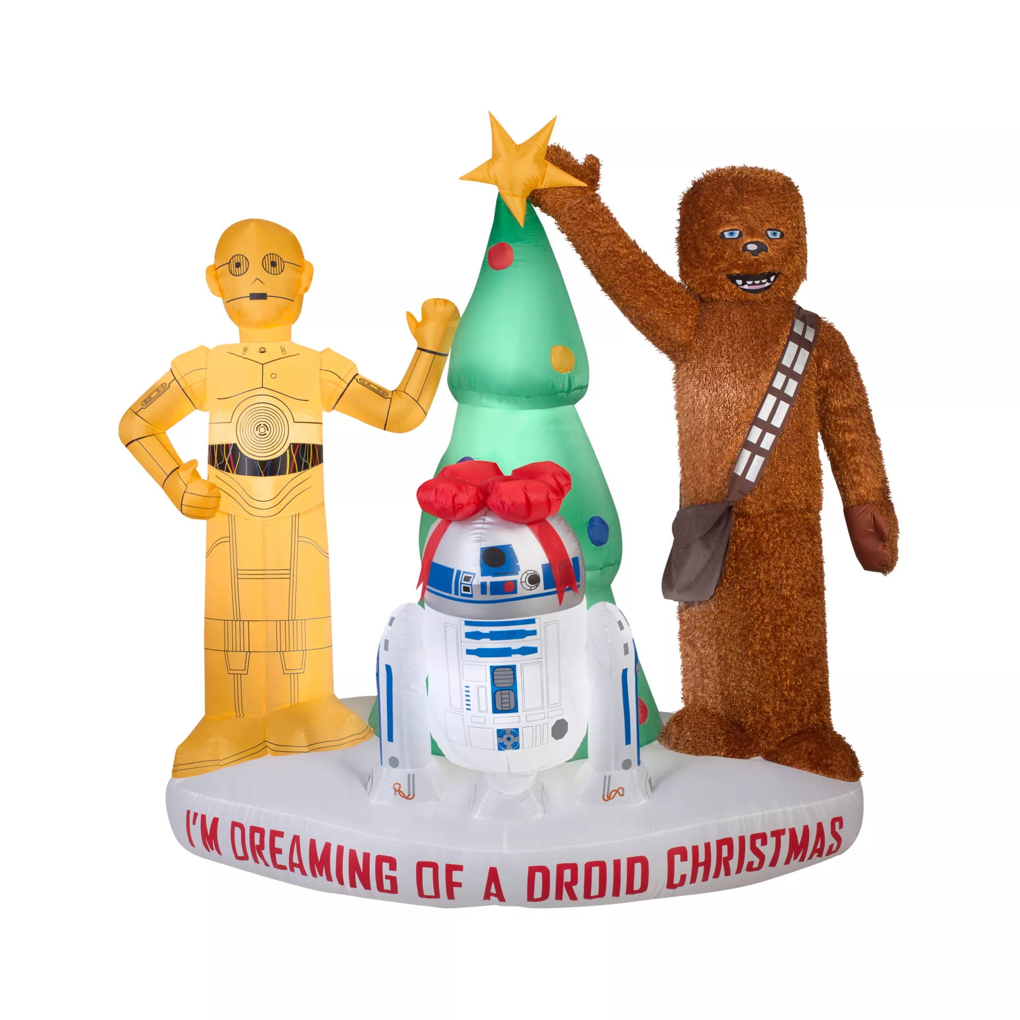 6 ft Light-Up Droid Christmas Inflatable - Star Wars at Spirit Halloween