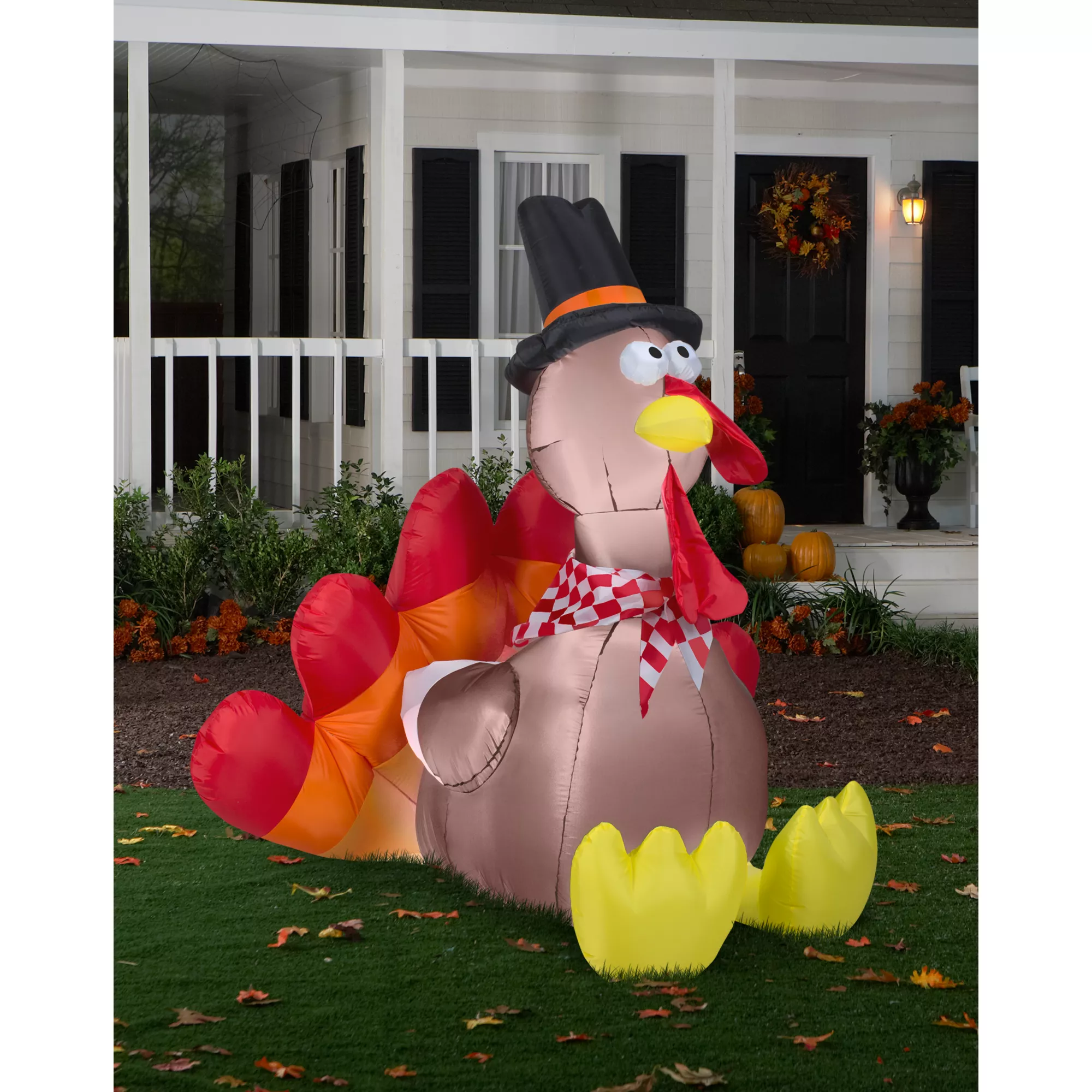 5 Ft Festive Turkey Inflatable at Spirit Halloween