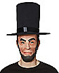 Adult Abe Lincoln Full Mask with Hat