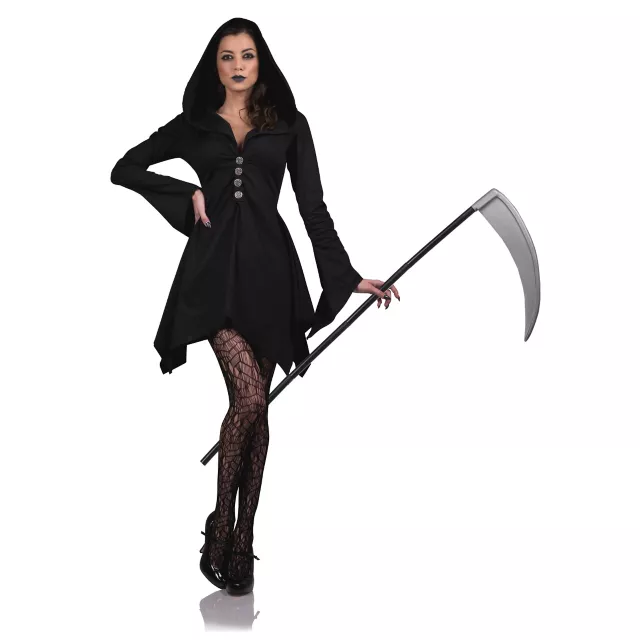 Adult Grim Hooded Dress Costume - Spirithalloween.com