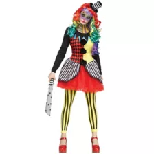 Adult Freak Show Clown Costume at Spirit Halloween