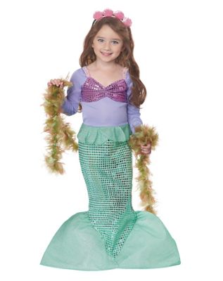 Toddler Majestic Mermaid Costume - Spirithalloween.com