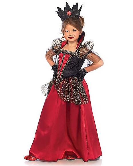 Kids Red Queen Costume - Spirithalloween.com