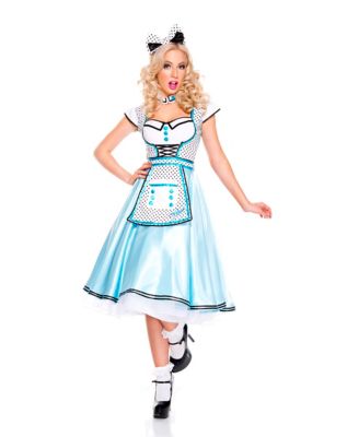 Adult Adorable Alice In Wonderland Costume - Spirithalloween.com