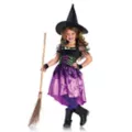 Kids Spider Web Witch Costume at Spencer's