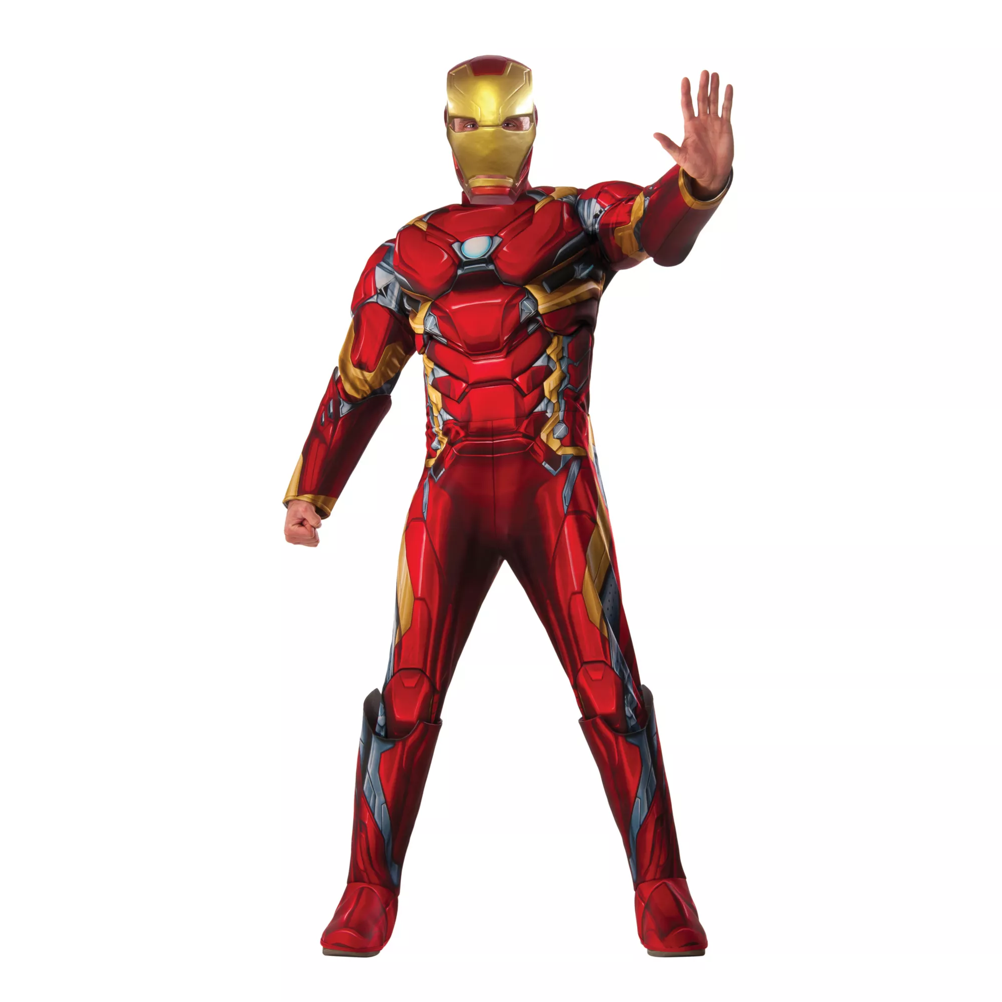 Adult Iron Man Costume Deluxe - Captain America Civil War at Spirit Halloween