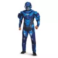 Adult Blue Spartan One Piece Costume - Halo at Spirit Halloween