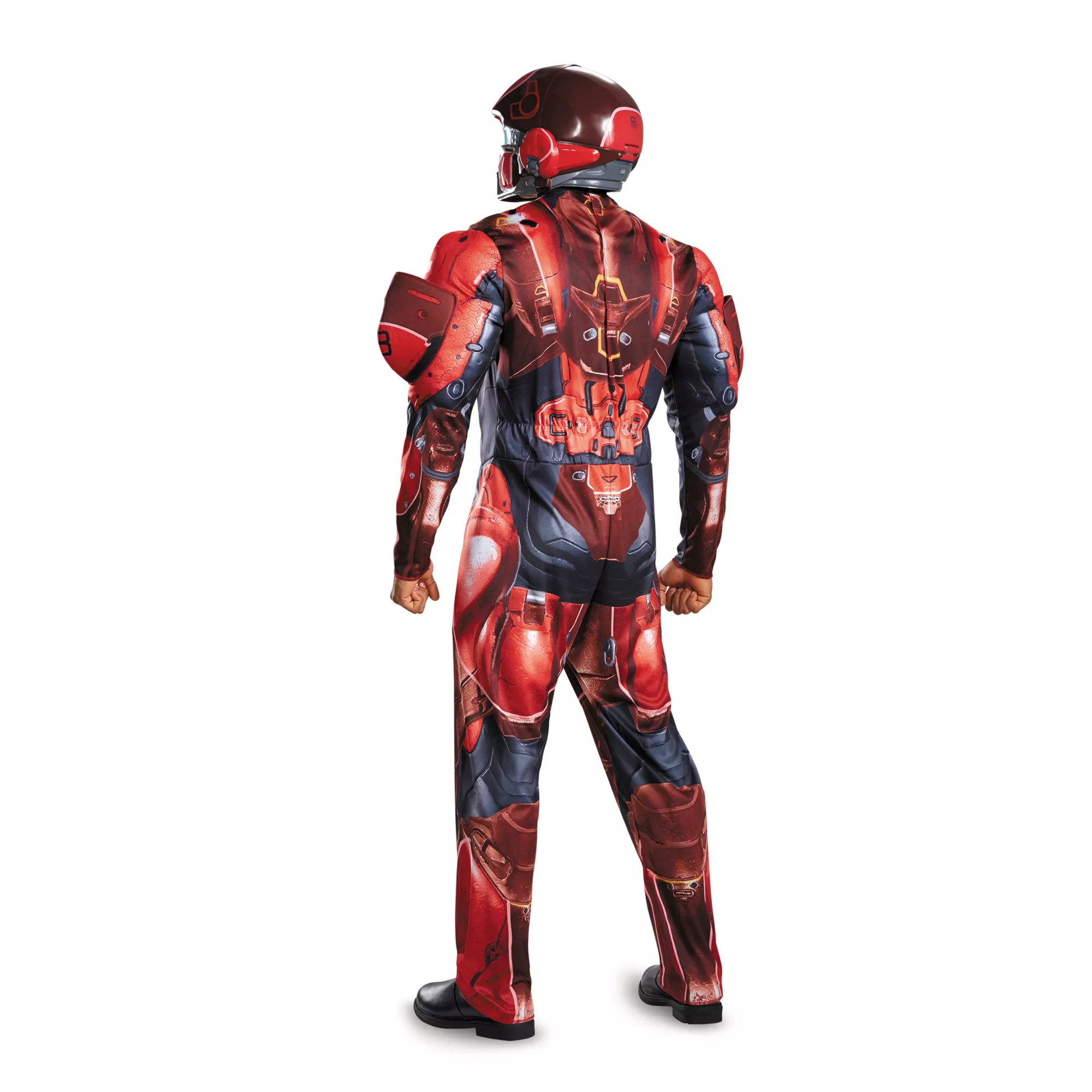 Adult Red Spartan One Piece Costume - Halo at Spirit Halloween