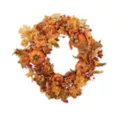 Fall Leaves Pumpkin Wreath at Spirit Halloween