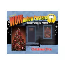 Christmas Tree Window Poster at Spencer's