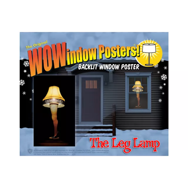 Leg Lamp Window Poster - A Christmas Story at Spencer's