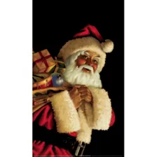 Santa Claus Window Poster - Decorations at Spirit Halloween