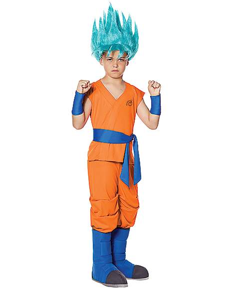 Catholic pint ethnic Kids Goku Costume - Dragon Ball Super - Spirithalloween.com