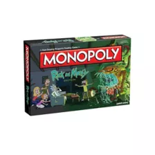 Rick and Morty Monopoly Board Game at Spencer's