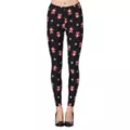 Adult Happy Santa Leggings at Spencer's