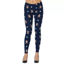 Adult Gingerbread Leggings at Spencer's
