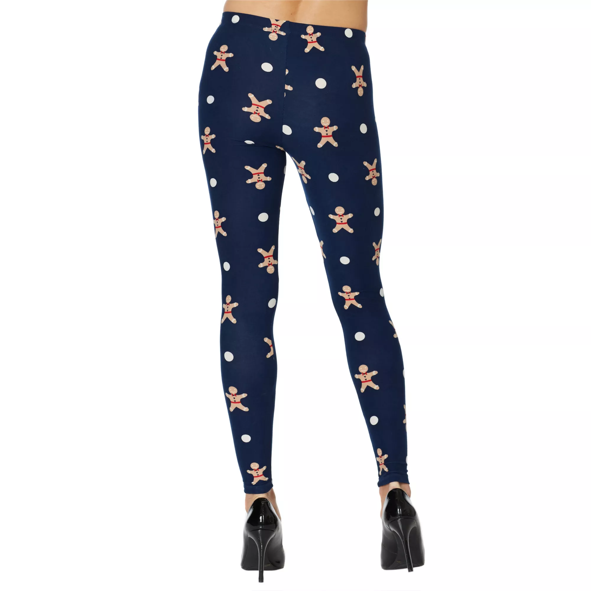 Adult Gingerbread Leggings at Spencer's