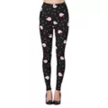 Santa Face Plus Size Leggings at Spencer's