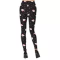 Santa Face Plus Size Leggings at Spencer's