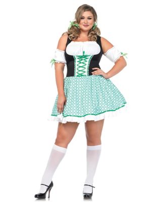 Adult Clover O'Cutie Plus Size Costume - Spirithalloween.com