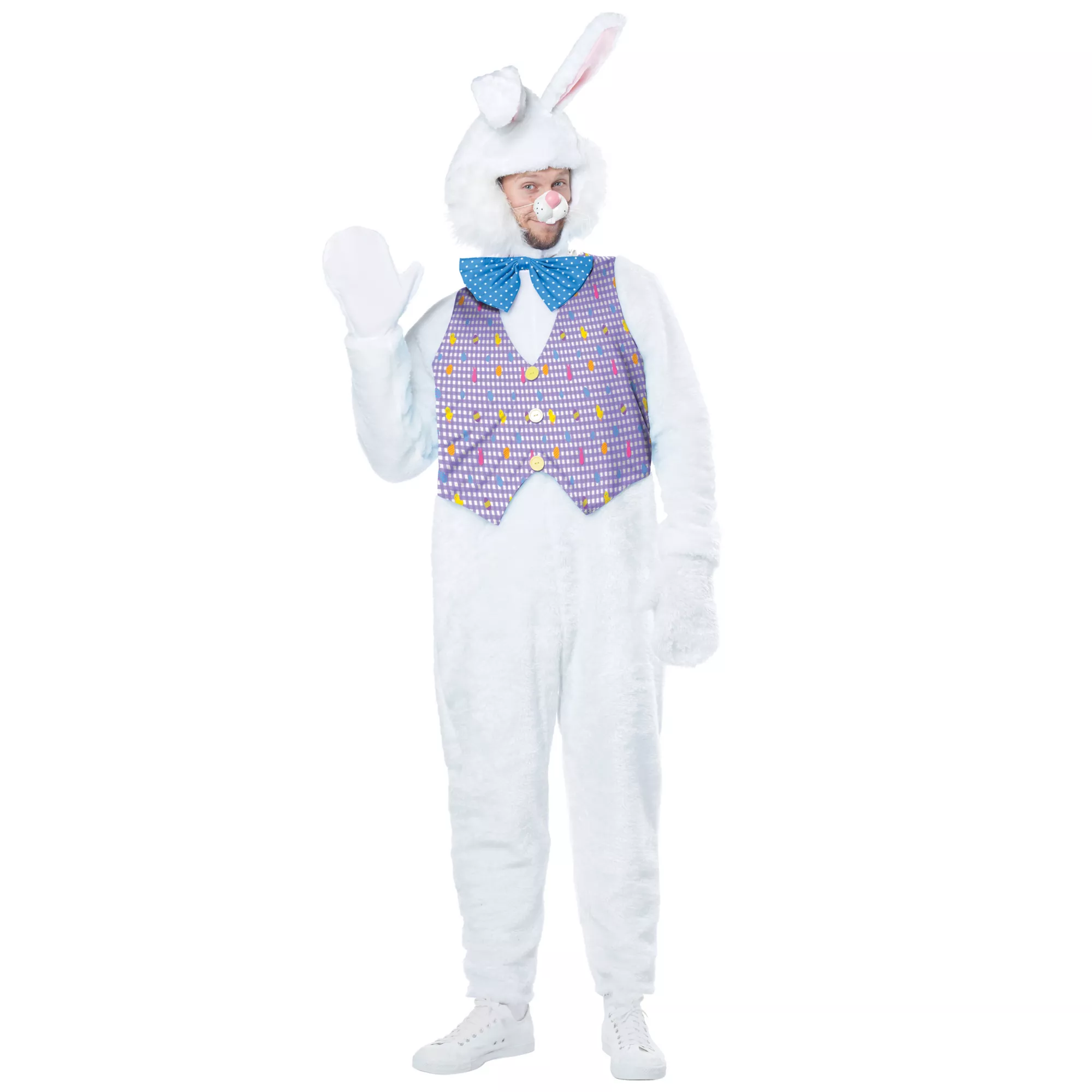 Adult Open Face Easter Bunny Costume at Spencer's