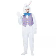 Adult Open Face Easter Bunny Costume at Spencer's