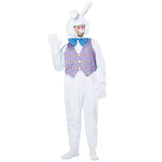 Adult Open Face Easter Bunny Costume at Spencer's