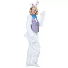 Adult Open Face Easter Bunny Costume at Spencer's