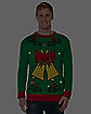 Adult Singing Light Up Bell Ugly Christmas Sweater