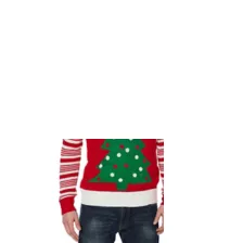 Adult Light-Up Tree Ugly Christmas Sweater at Spirit Halloween