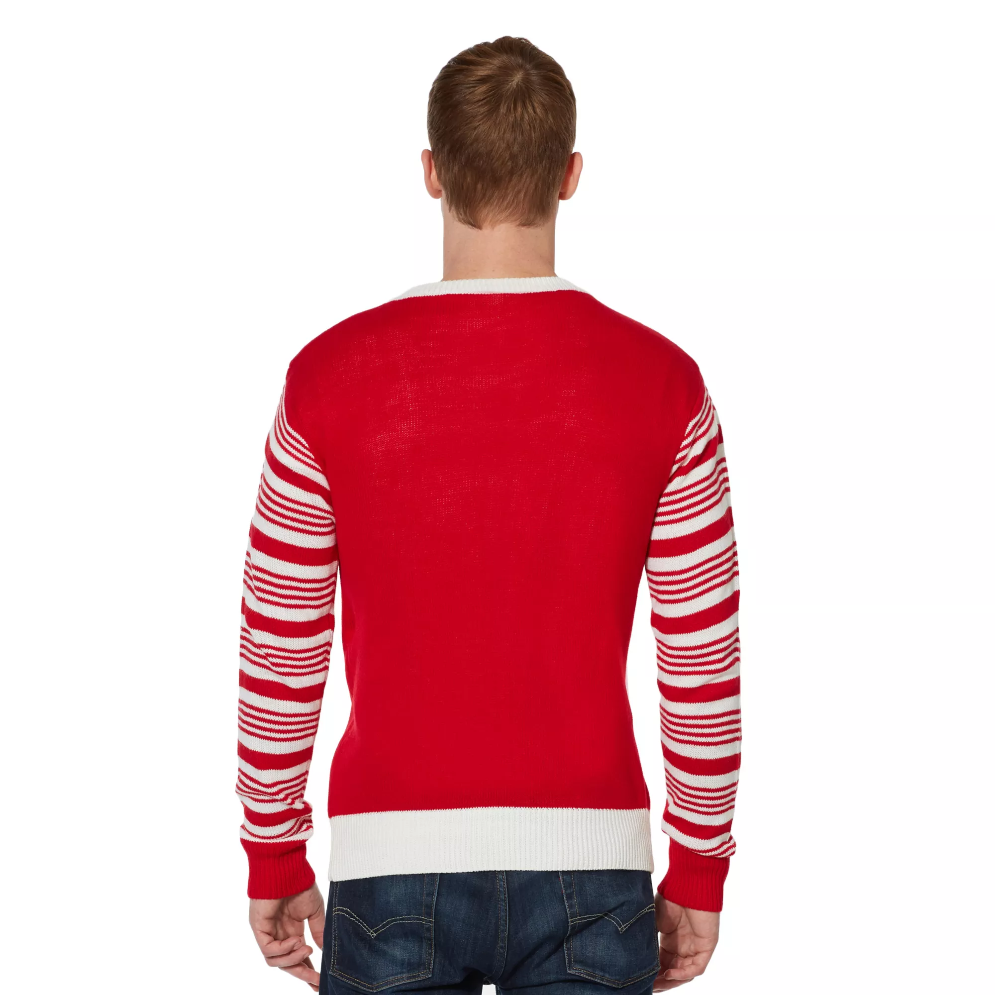 Adult Light-Up Tree Ugly Christmas Sweater at Spirit Halloween