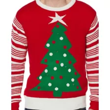 Adult Light-Up Tree Ugly Christmas Sweater at Spirit Halloween