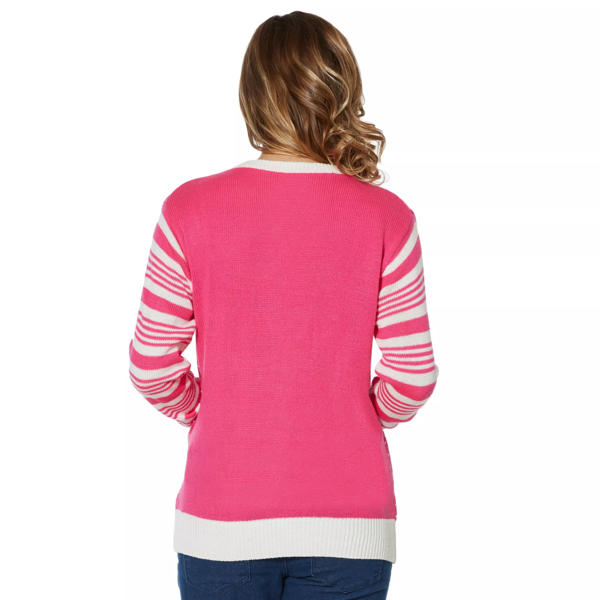 Adult Light-Up Wreath Ugly Christmas Sweater at Spirit Halloween