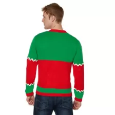 Adult Gingerbread Ugly Christmas Sweater Cardigan at Spencer's