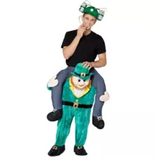 Adult Leprechaun Piggyback Costume at Spirit Halloween