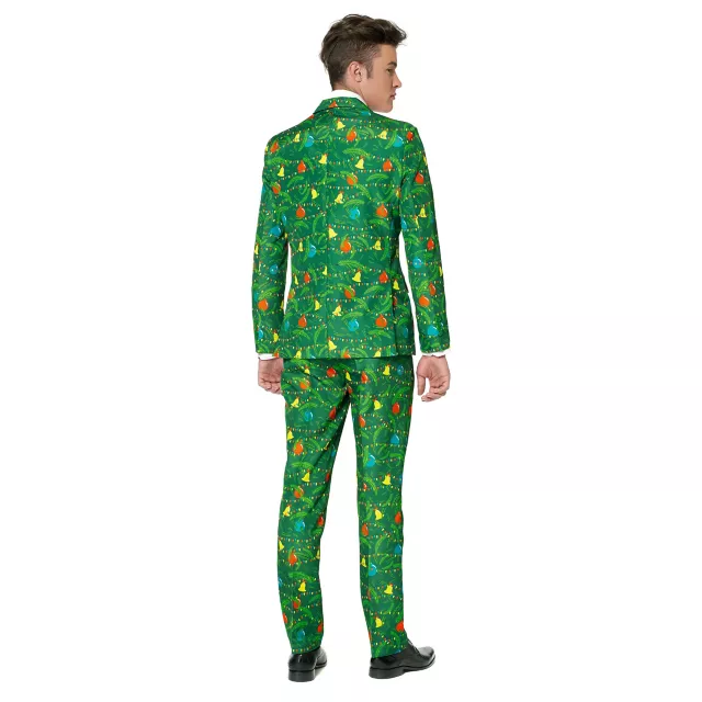 Green Christmas Tree Party Suit at Spencer's