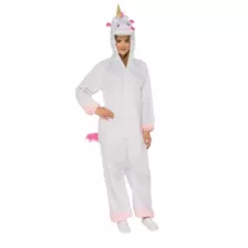 Adult Fluffy Unicorn Jumpsuit - Despicable Me 3 at Spencer's