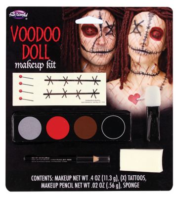 paper doll makeup kit