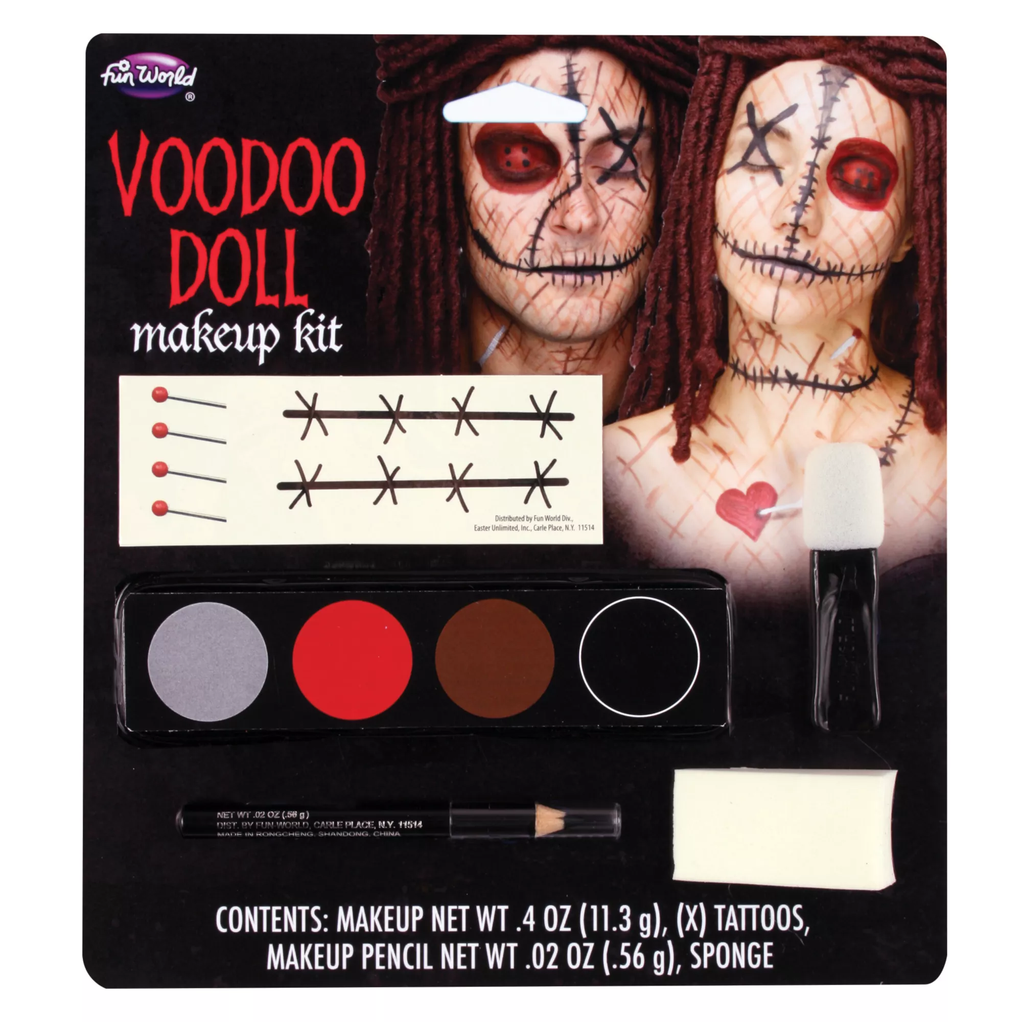 Voodoo Doll Makeup Kit at Spirit Halloween