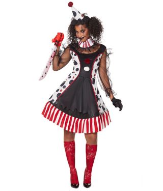 Adult Twisted Clown Costume