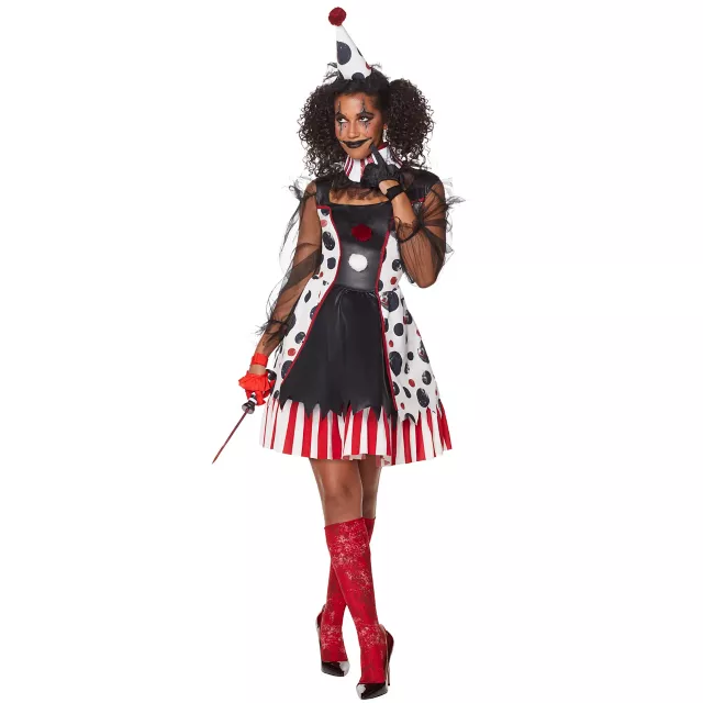 Adult Twisted Clown Costume - Spirithalloween.com