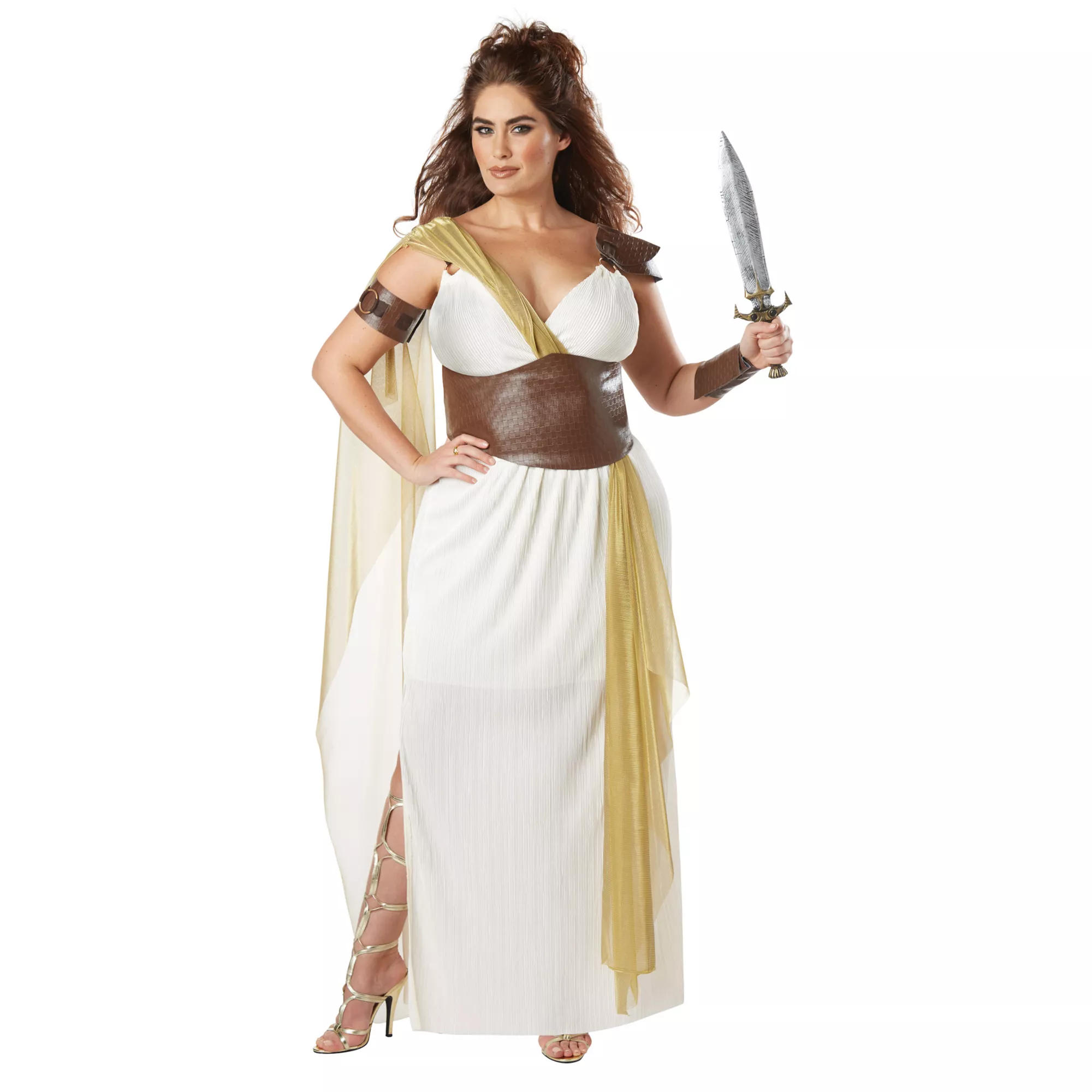 Adult Plus Size Spartan Warrior Queen Costume at Spirit Halloween