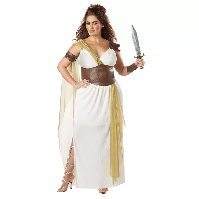 Adult Plus Size Spartan Warrior Queen Costume at Spirit Halloween