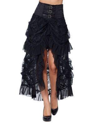 black gothic skirt